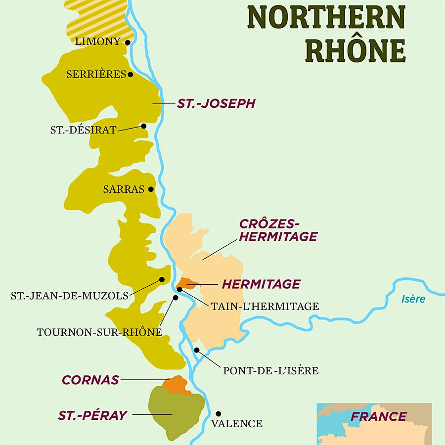 Northern Rhône Valley Vintage Charts